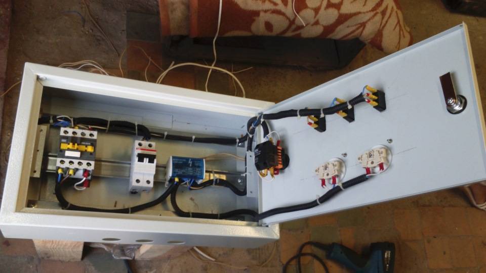 электрощиток в гараж своими руками