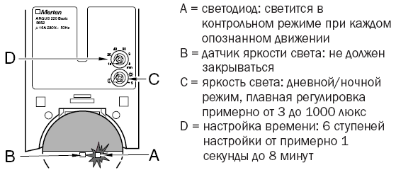 Датчик движения для включения света: выбор, схемы, (фото)