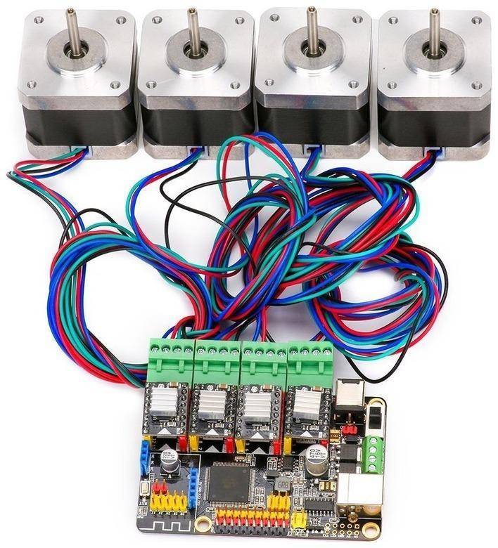 Arduino шаговый двигатель 28byj-48 (stepper motor) » ардуино уроки