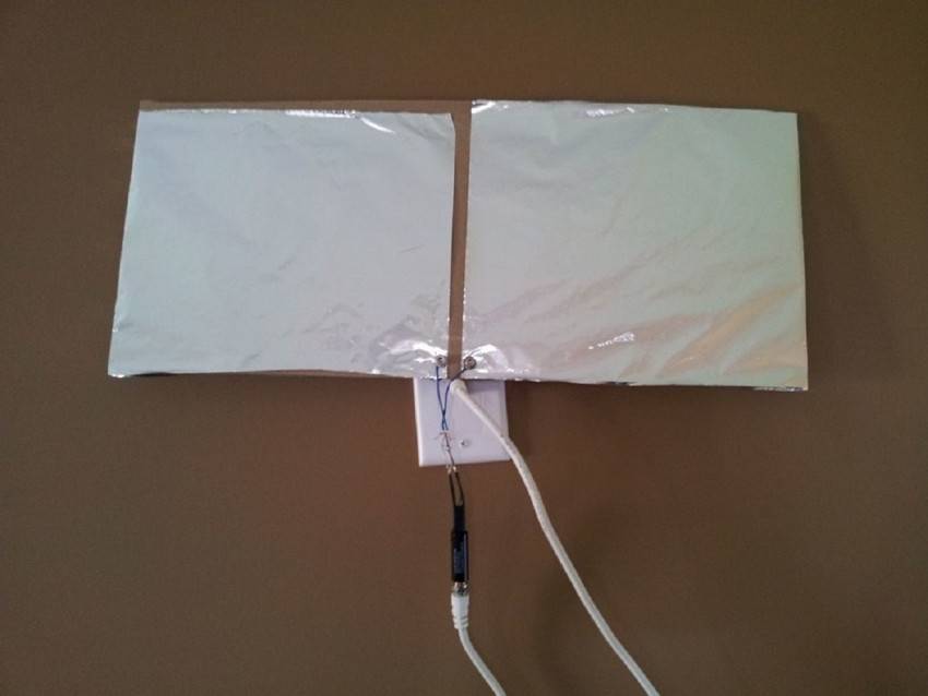 как сделать антенну для телевизора своими руками