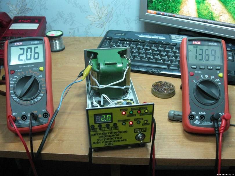 зарядное устройство для автомобильного аккумулятора своими руками