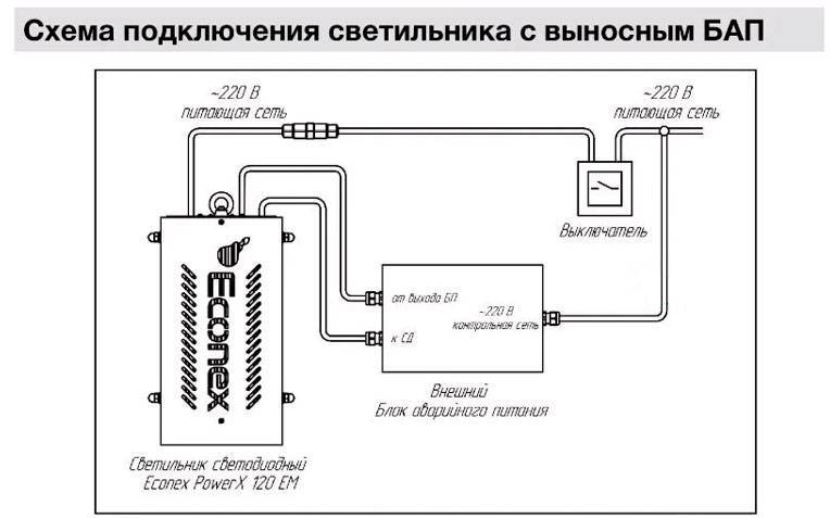 Дежурное освещение