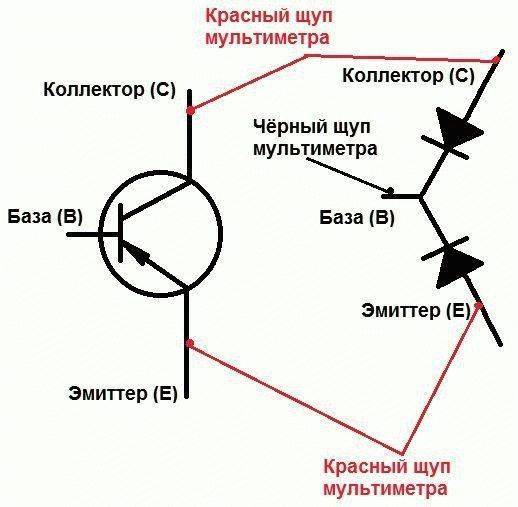Как проверить биполярный или полевой транзистор