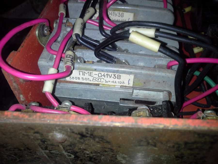 Принципиальная схема электродвигателя