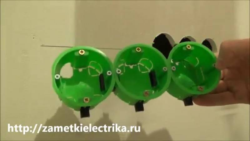 Подрозетники для деревянного дома