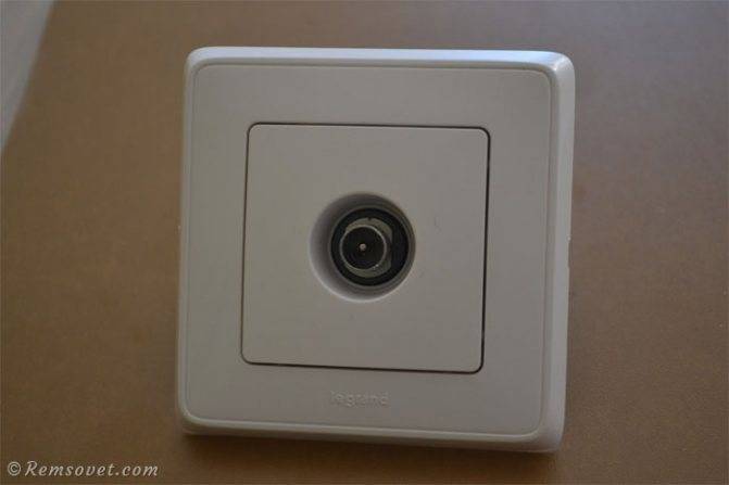 Подключение розетки Legrand