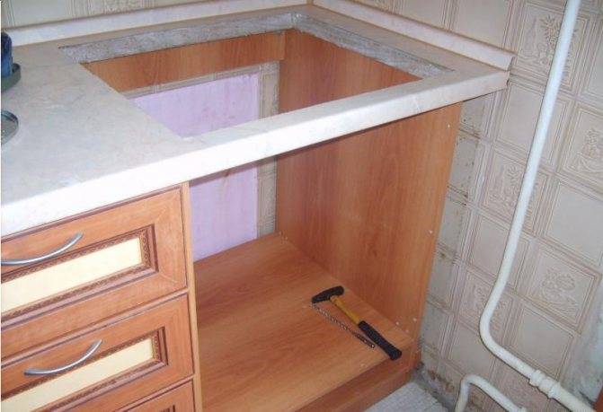 как установить духовой шкаф электрический встраиваемый
