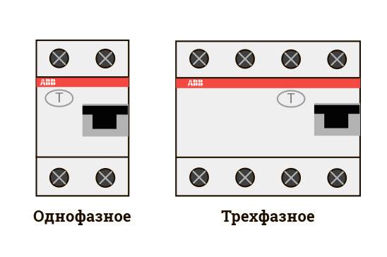 Схема включения УЗО